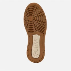 Guess Jinny Logo Leather Trainers -Vans Shoes Shop 14231780 1095040229203261