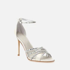 Guess Kadisha Jewelled Satin Heels -Vans Shoes Shop 14231787 1895040767726793