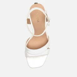 Guess Zelina Croc Effect Leather Platform Heels -Vans Shoes Shop 14231829 1995040230458629