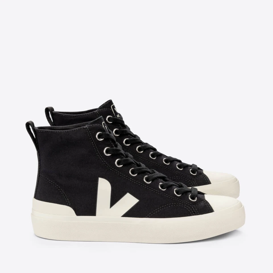 Veja Men’s Wata II Cotton-Canvas Trainers 2 Veja Men’s Wata II Cotton-Canvas Trainers - Image 2