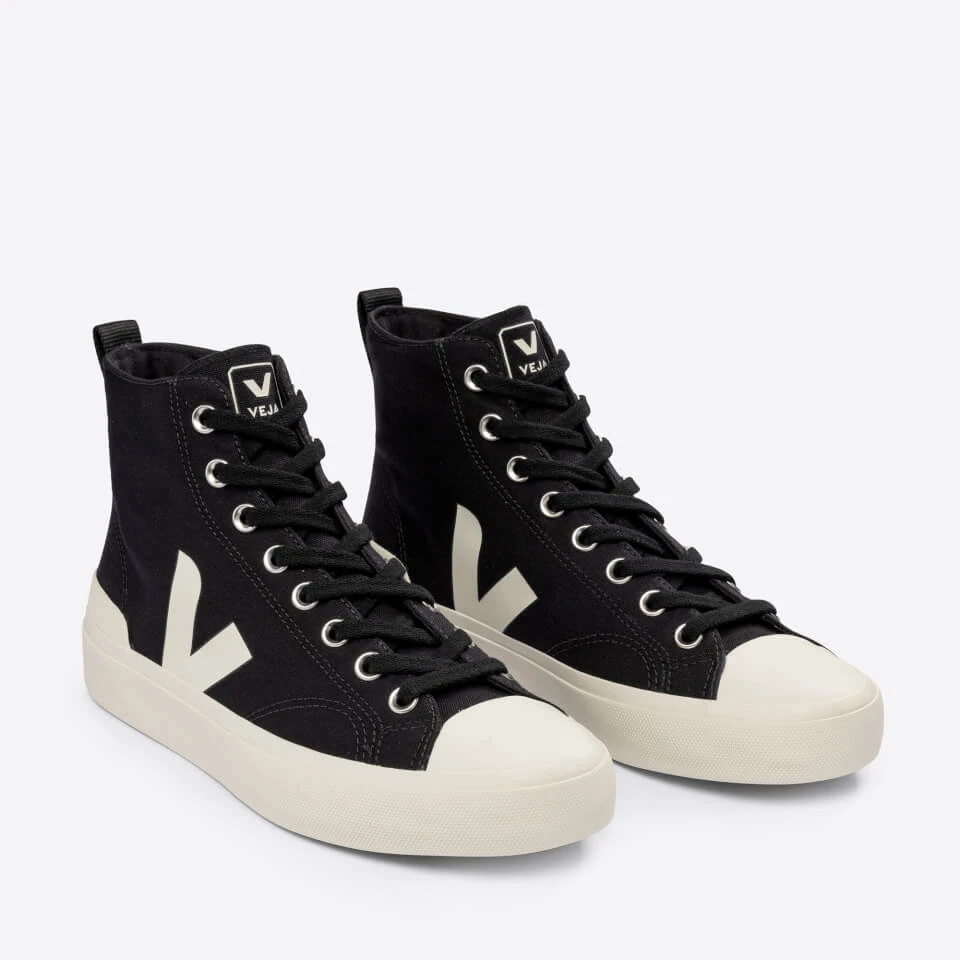 Veja Men’s Wata II Cotton-Canvas Trainers 3 Veja Men’s Wata II Cotton-Canvas Trainers - Image 3