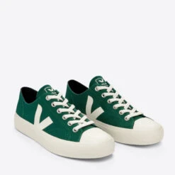 Veja Men’s Wata II Cotton-Canvas Trainers -Vans Shoes Shop 14232131 5005029383695805