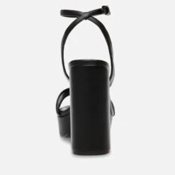 Steve Madden Lessa Faux Leather Platform Sandals -Vans Shoes Shop 14236007 3215031195469395