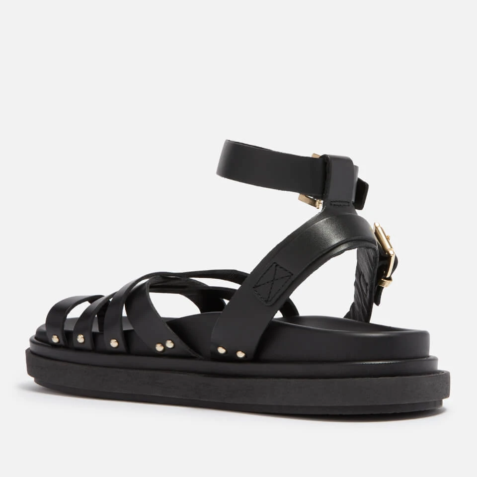 ALOHAS Women's Buckle Up Leather Sandals 2 ALOHAS Women's Buckle Up Leather Sandals - Image 2