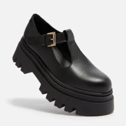 ALOHAS Women's Diane Leather Mary Jane Flats -Vans Shoes Shop 14239058 2135035137354702