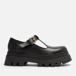 ALOHAS Women's Diane Leather Mary Jane Flats