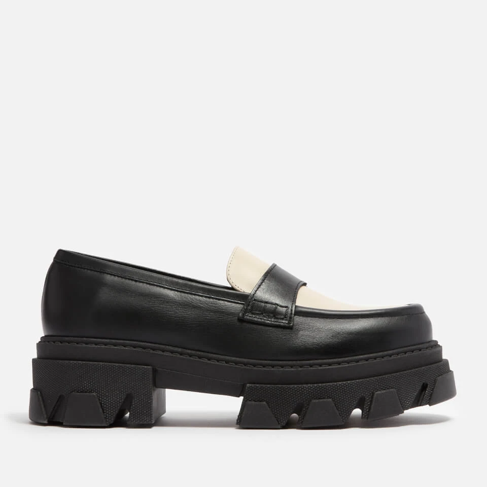 ALOHAS Women's Trailblazer Two-Tone Leather Loafers 1 ALOHAS Women's Trailblazer Two-Tone Leather Loafers