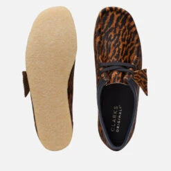 Clarks Originals Wallabee Tortoiseshell Suede Shoes -Vans Shoes Shop 14241851 1015032517129775