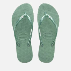 Havaianas Slim Crystal Rubber Flip Flops