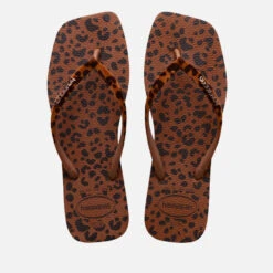 Havaianas Slim Square Velvet Rubber Flip Flops