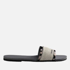 Havaianas Trancoso Woven Rubber Slide Sandals -Vans Shoes Shop 14248412 1365047563535980