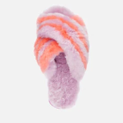 EMU Australia Mayberry Women's Sheepskin Slippers- Mauve Mist -Vans Shoes Shop 14265015 1835038448404572