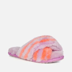 EMU Australia Mayberry Women's Sheepskin Slippers- Mauve Mist -Vans Shoes Shop 14265015 4675038448284251