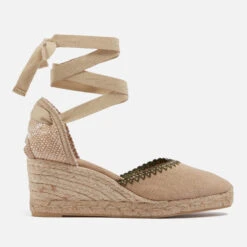 Castañer Women’s Comin Canvas Wedge Espadrilles