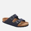 Birkenstock Men's Arizona Desert Dust Faux Leather Sandals