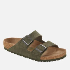 Birkenstock Arizona Desert Dust Vegan Double Strap Sandals -Vans Shoes Shop 14266865 2035052707896119