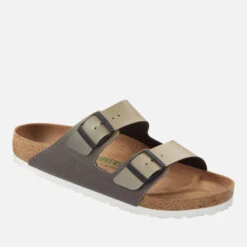 Birkenstock Men's Arizona Vegan Faux Leather Sandals -Vans Shoes Shop 14266904 1195052708668388