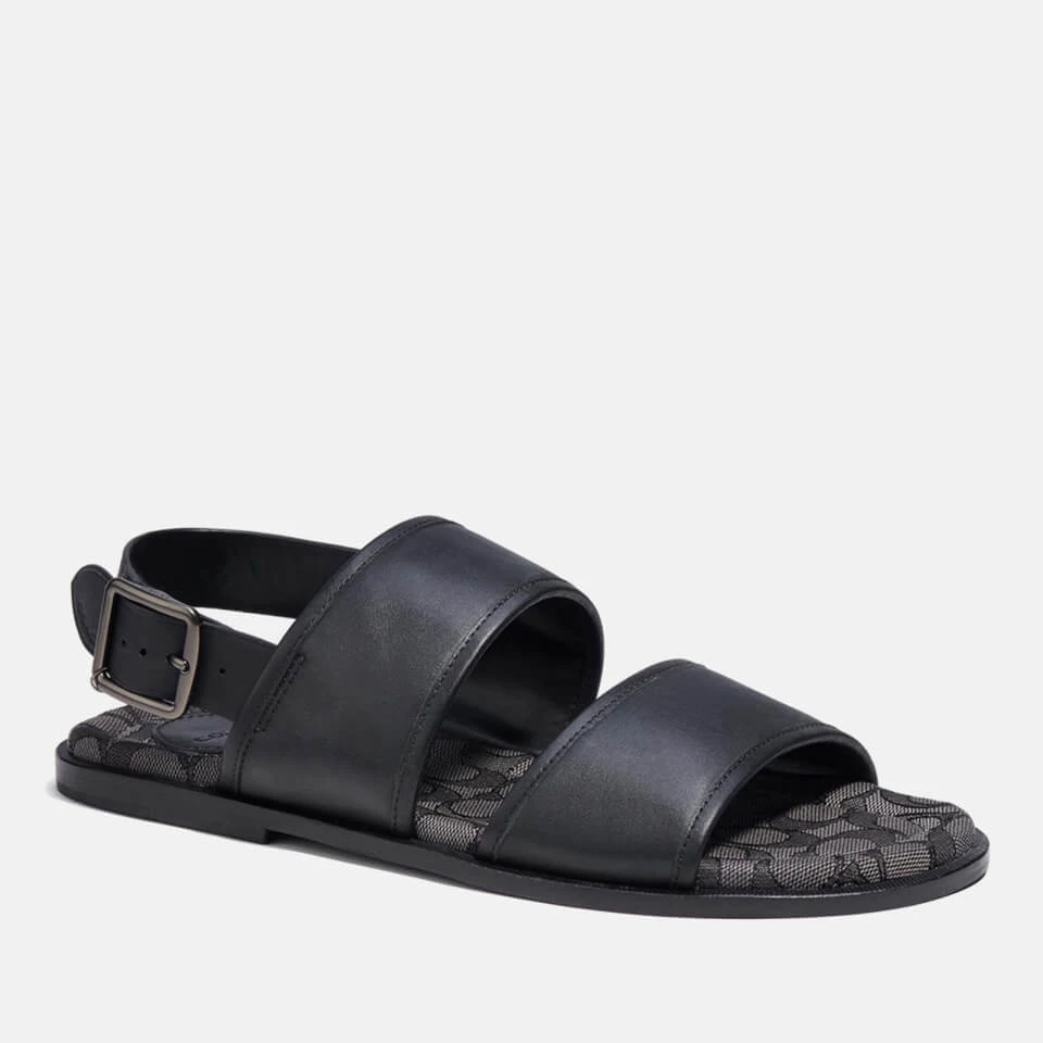 Coach Men's Leather Sandals 2 Coach Men's Leather Sandals - Image 2