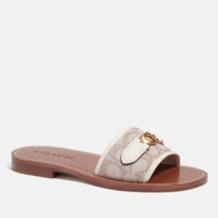 Coach Ina Logo-Jacquard Sandals 7 Coach Ina Logo-Jacquard Sandals -Vans Shoes Shop 14513187 1405056306943088