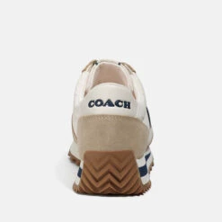 Coach Women's Suede, Shell And Leather Trainers -Vans Shoes Shop 14513222 1895056307322276