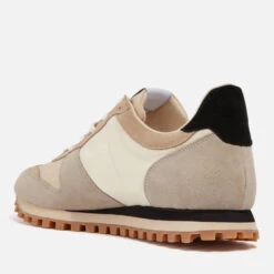 Novesta Men's Marathon Trail Canvas And Suede Trainers -Vans Shoes Shop 14513389 1155051654439411