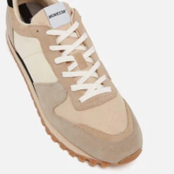 Novesta Men's Marathon Trail Canvas And Suede Trainers -Vans Shoes Shop 14513389 6715051654483106