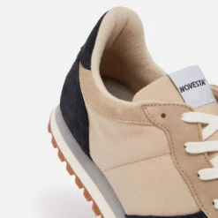 Novesta Men's Marathon Trail Suede And Canvas Trainers -Vans Shoes Shop 14513395 1195051654736216