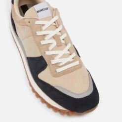 Novesta Men's Marathon Trail Suede And Canvas Trainers -Vans Shoes Shop 14513395 6135051654685744